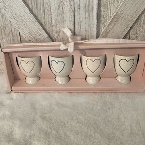 Rae Dunn Easter Heart Egg Cups